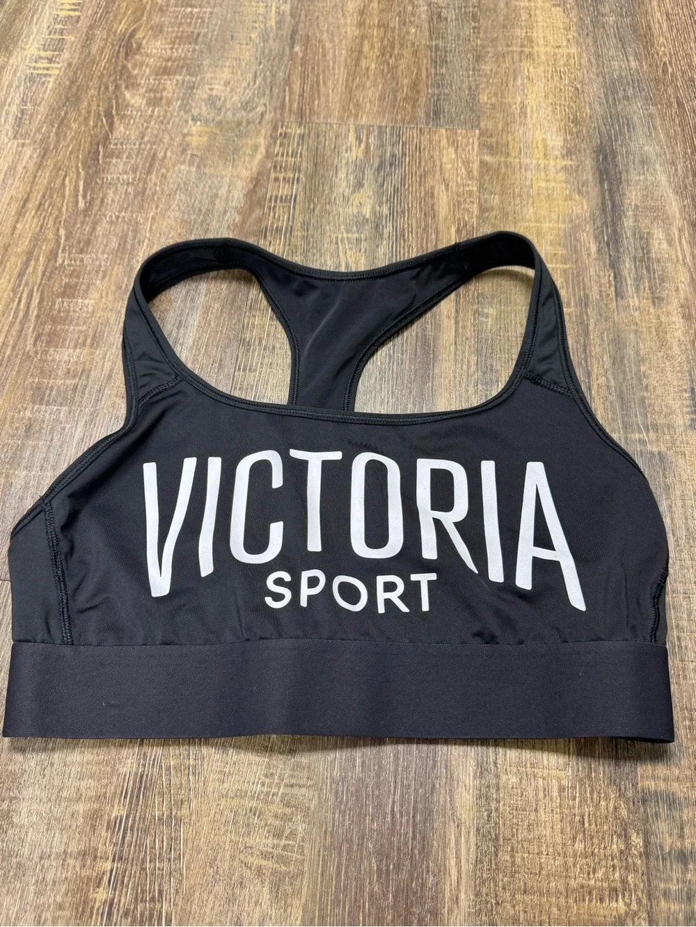 Victoria’s Secret Black And Gray Racerback Sports Bra‎ Bundle of 2